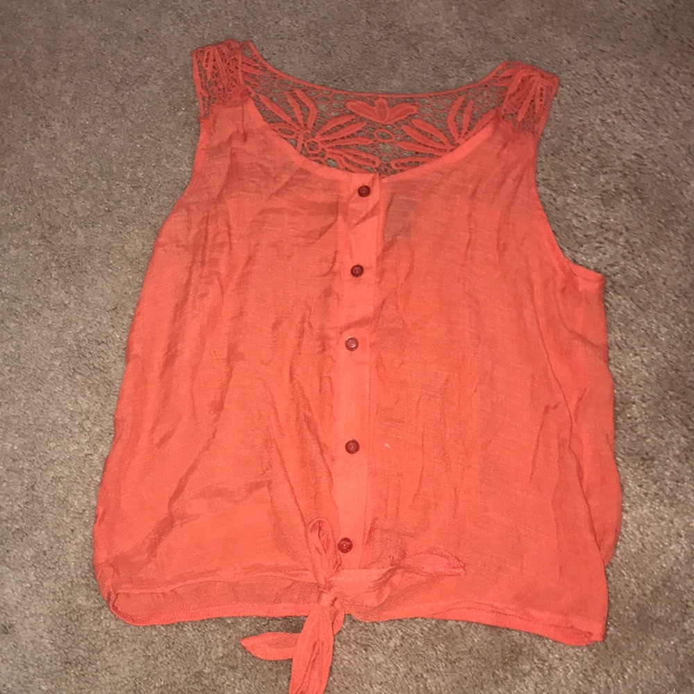 Peach Blouse